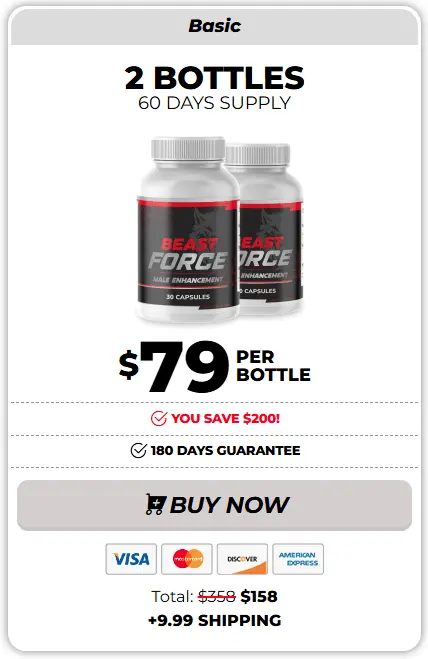 BeastForce 2-Bottle Price
